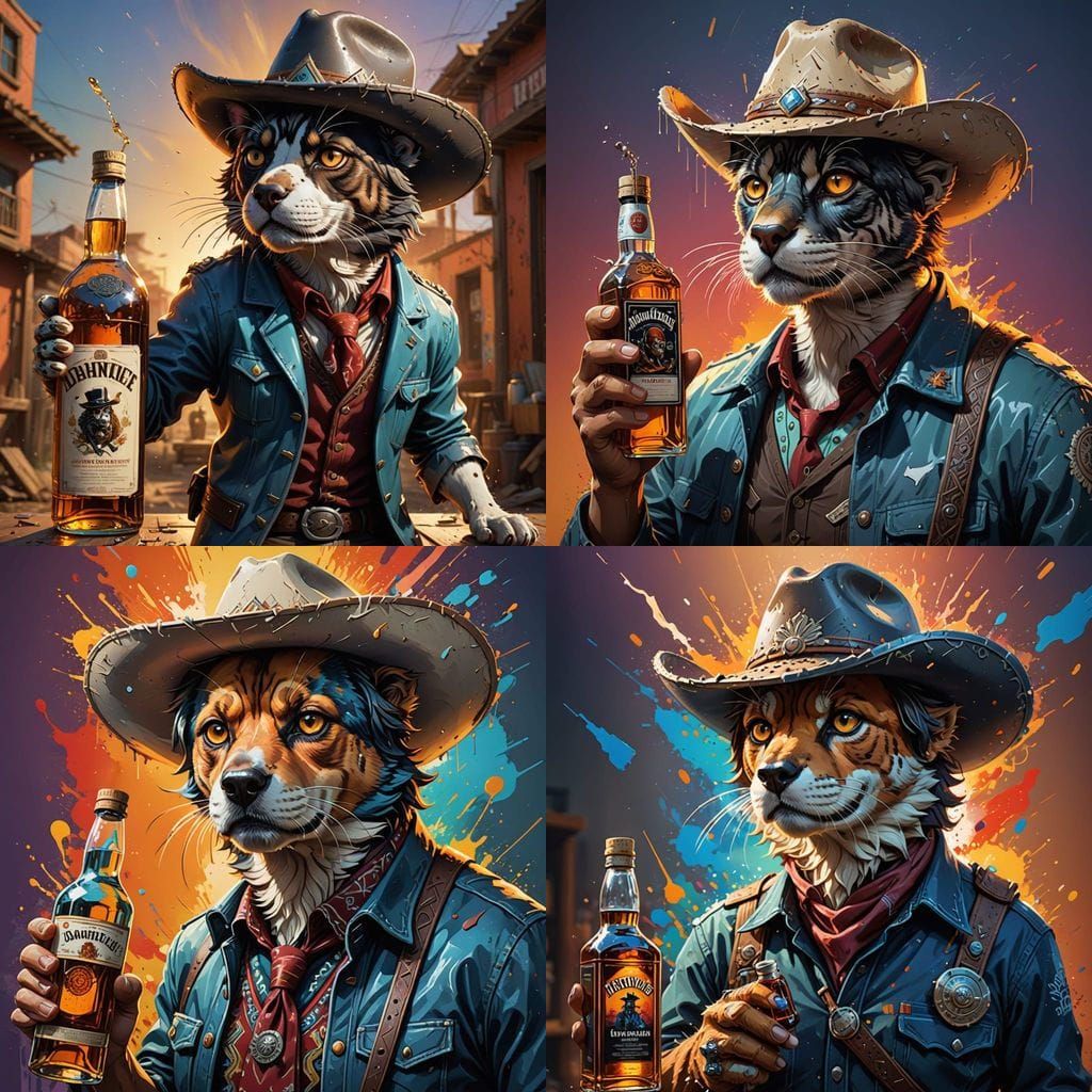 Drunken Outlaws in a Mexican Standoff