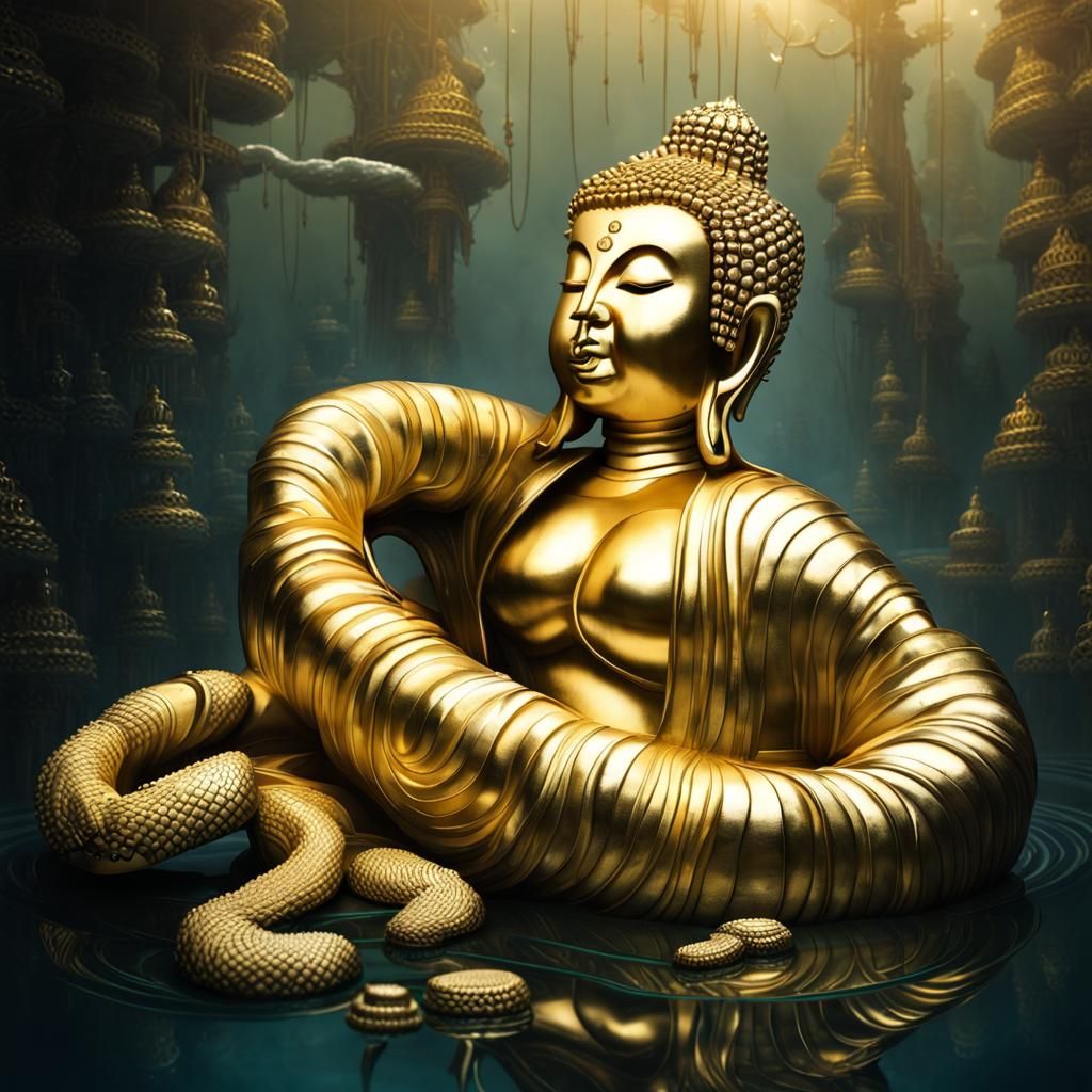 Ulupi: Golden Naga Princess in Underwater Castle