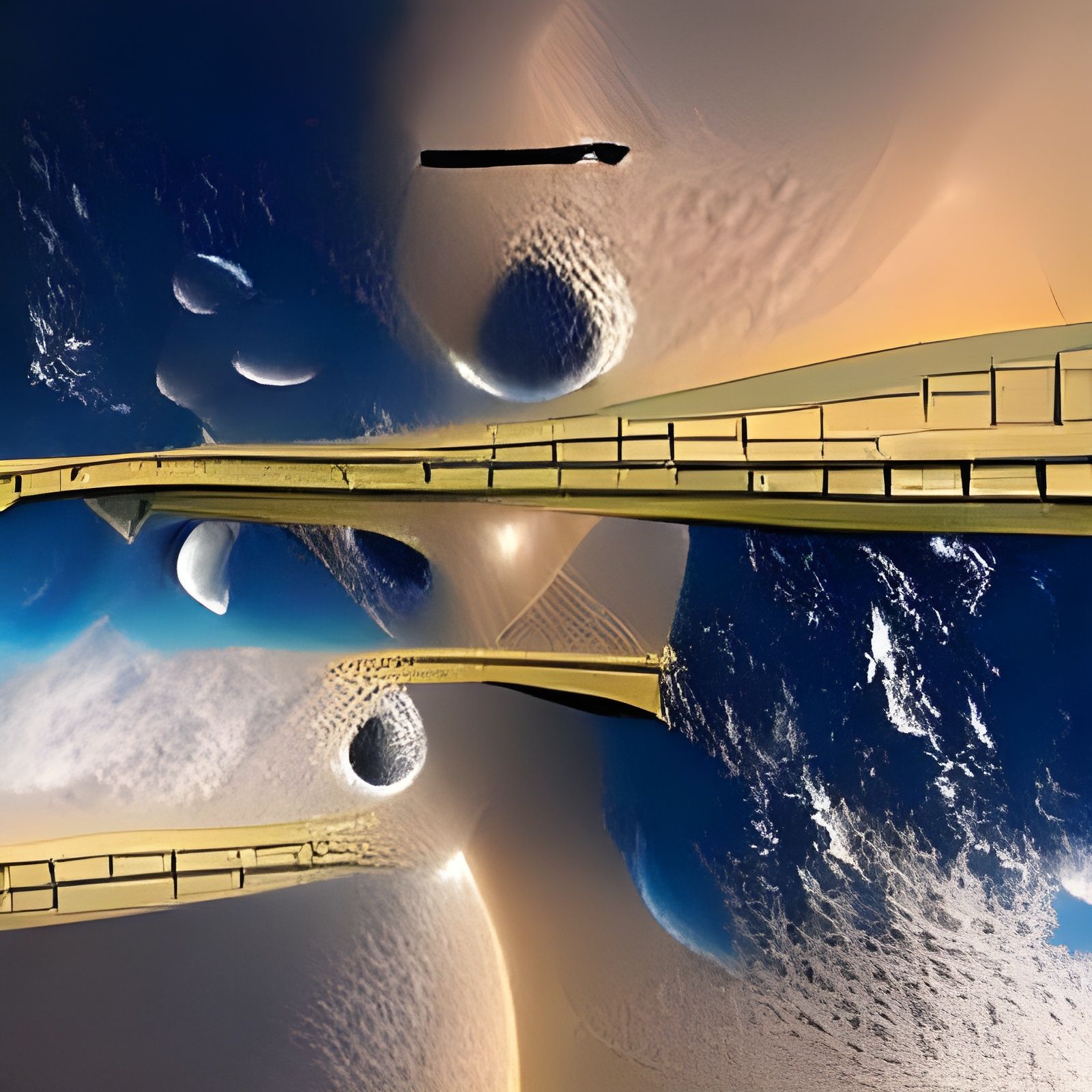 Interplanetary Bridge: A Cosmic Connection
