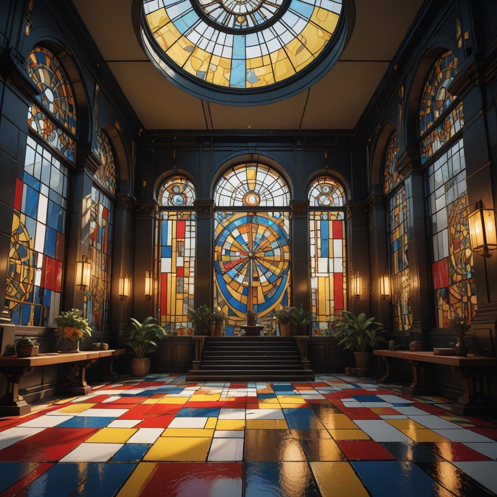 Preparation Antechamber: Interior with Essence Basins