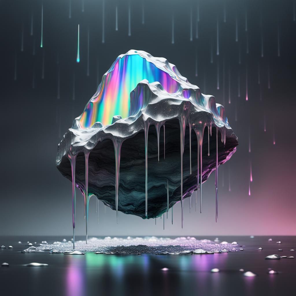 Dreamy Stone Installation Art in Pastel Colors