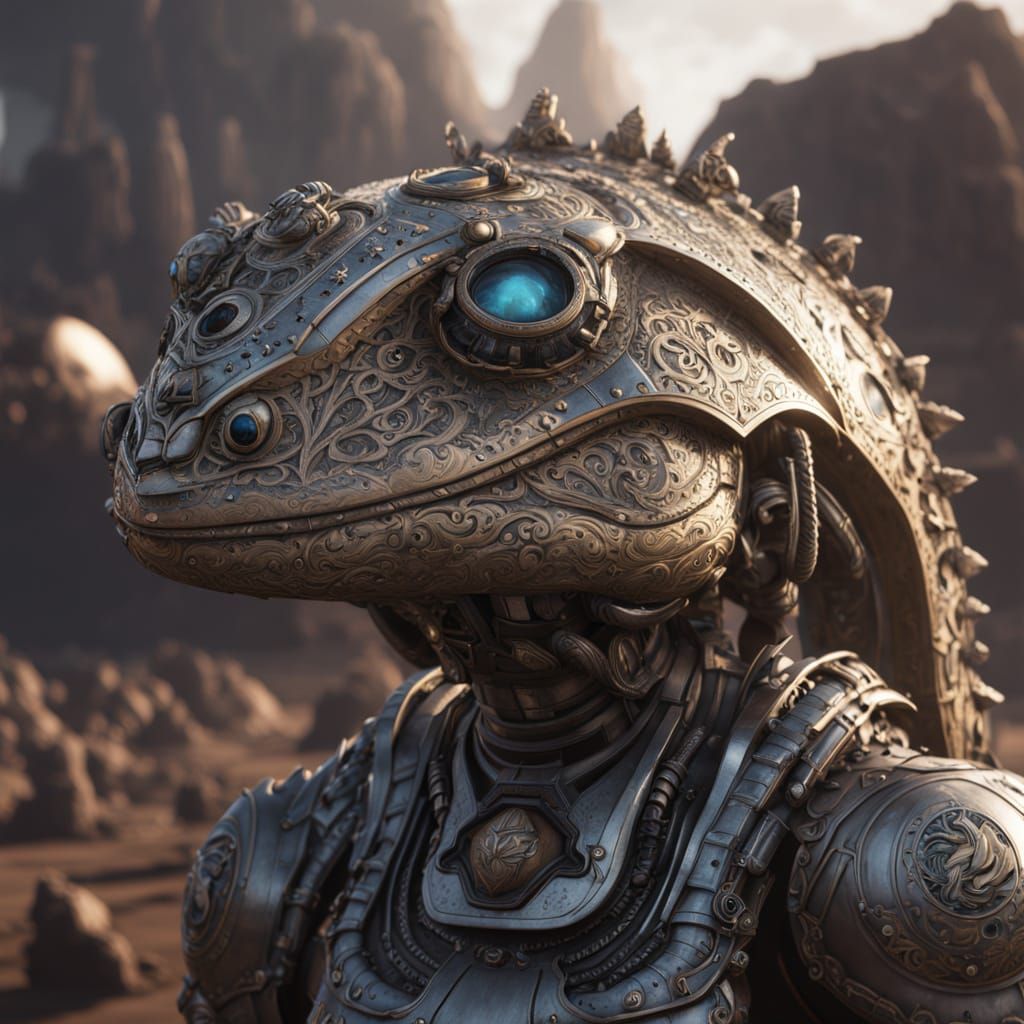 Epic Sci-Fi Desert Goddesses Amidst Crashed UFO Ruins