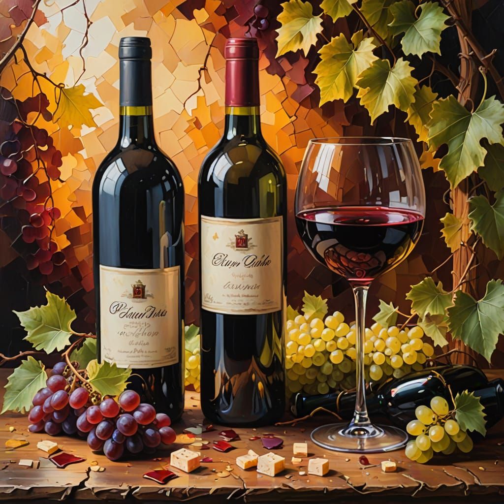 A Luxurious Still Life in Terry Davis Style