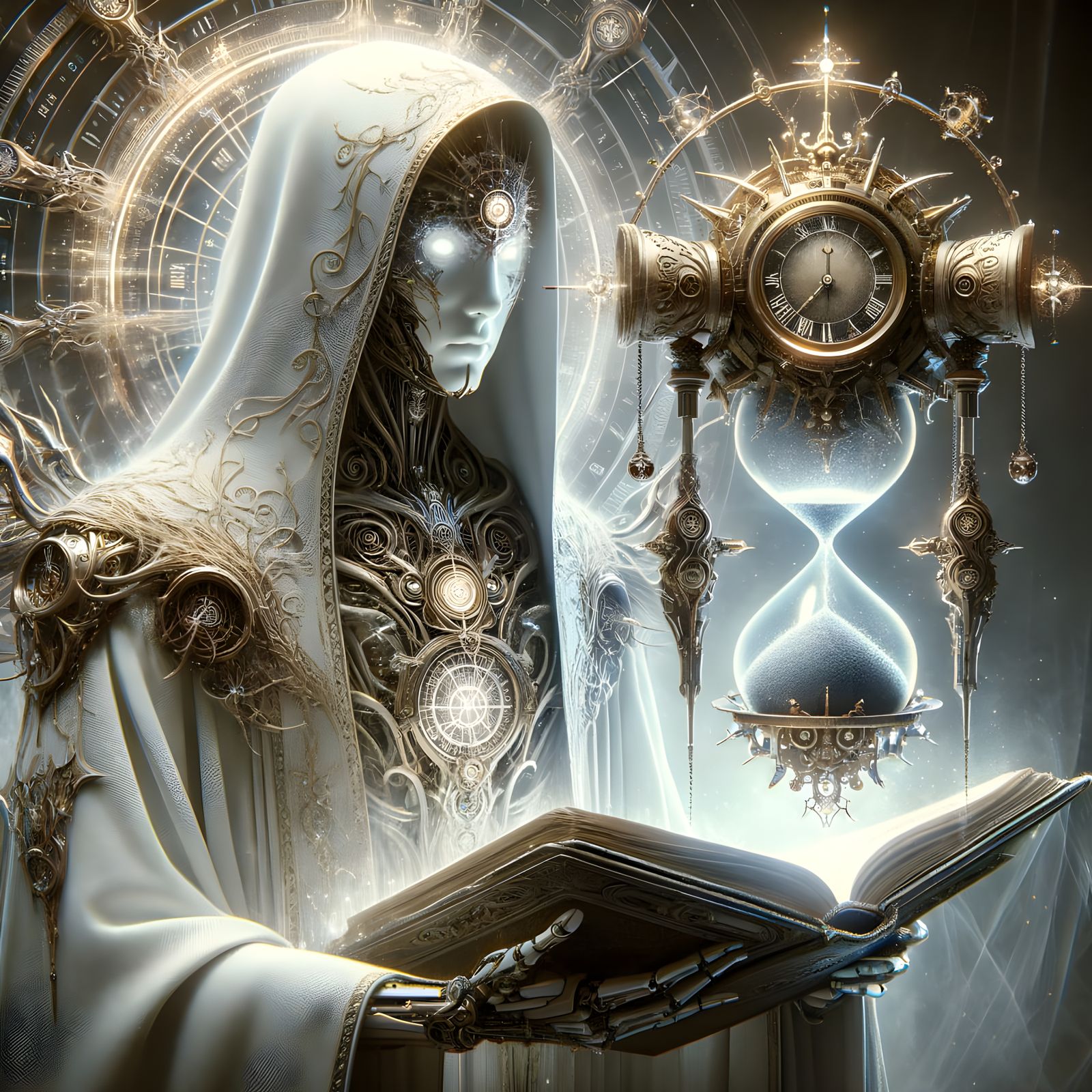 Archmage of Time and Clockwork Automaton