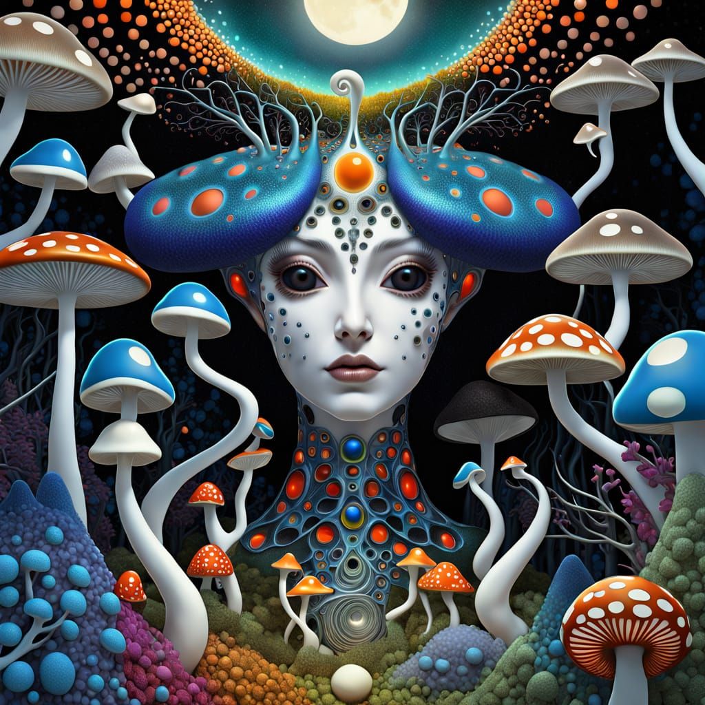 Fungi Girl 16959