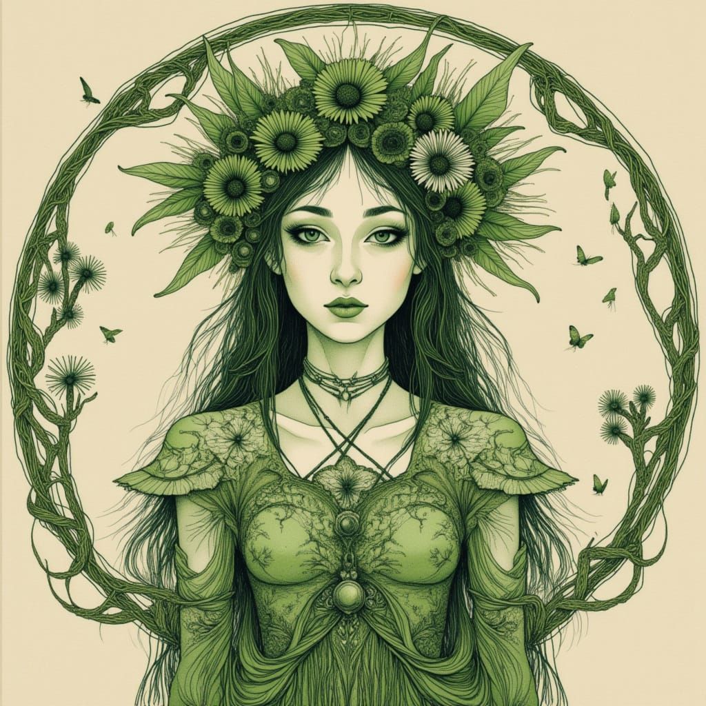 Green pixie spirit