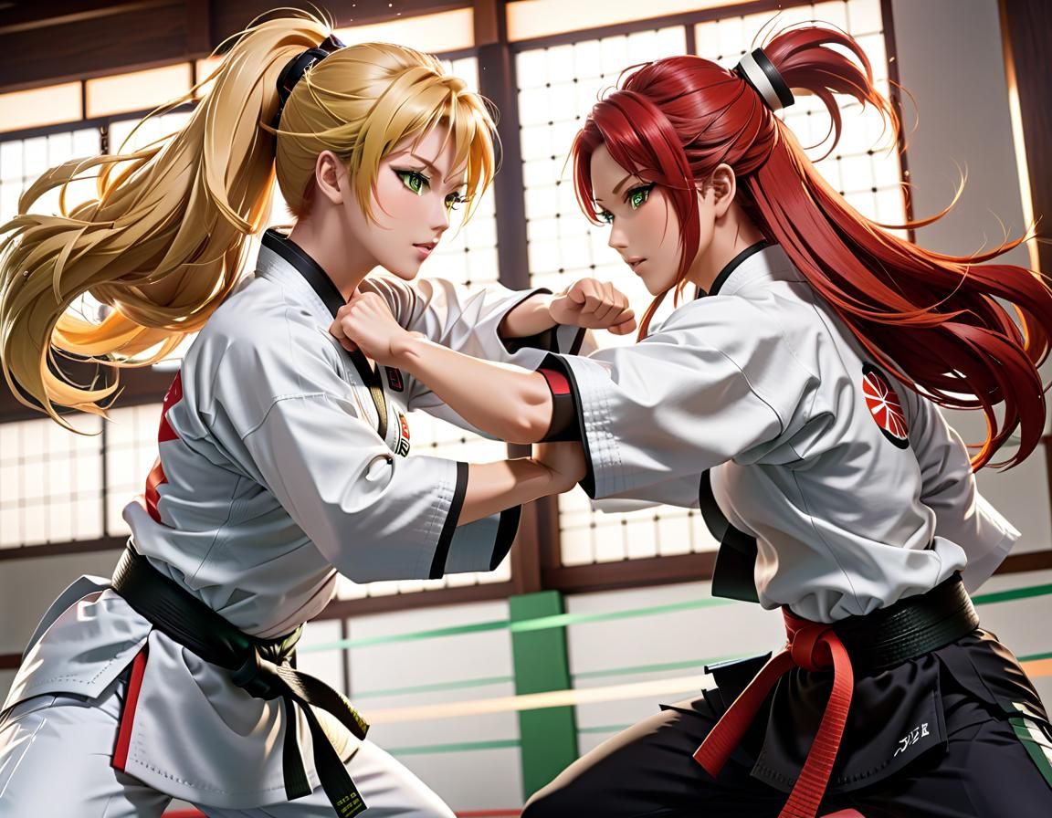 Sparring with Mii-chan