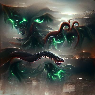 Sinister Hydra by Rutkowski Style