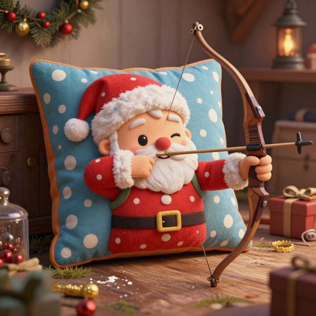 Cute Pillow Hunts in Santa's Workshop