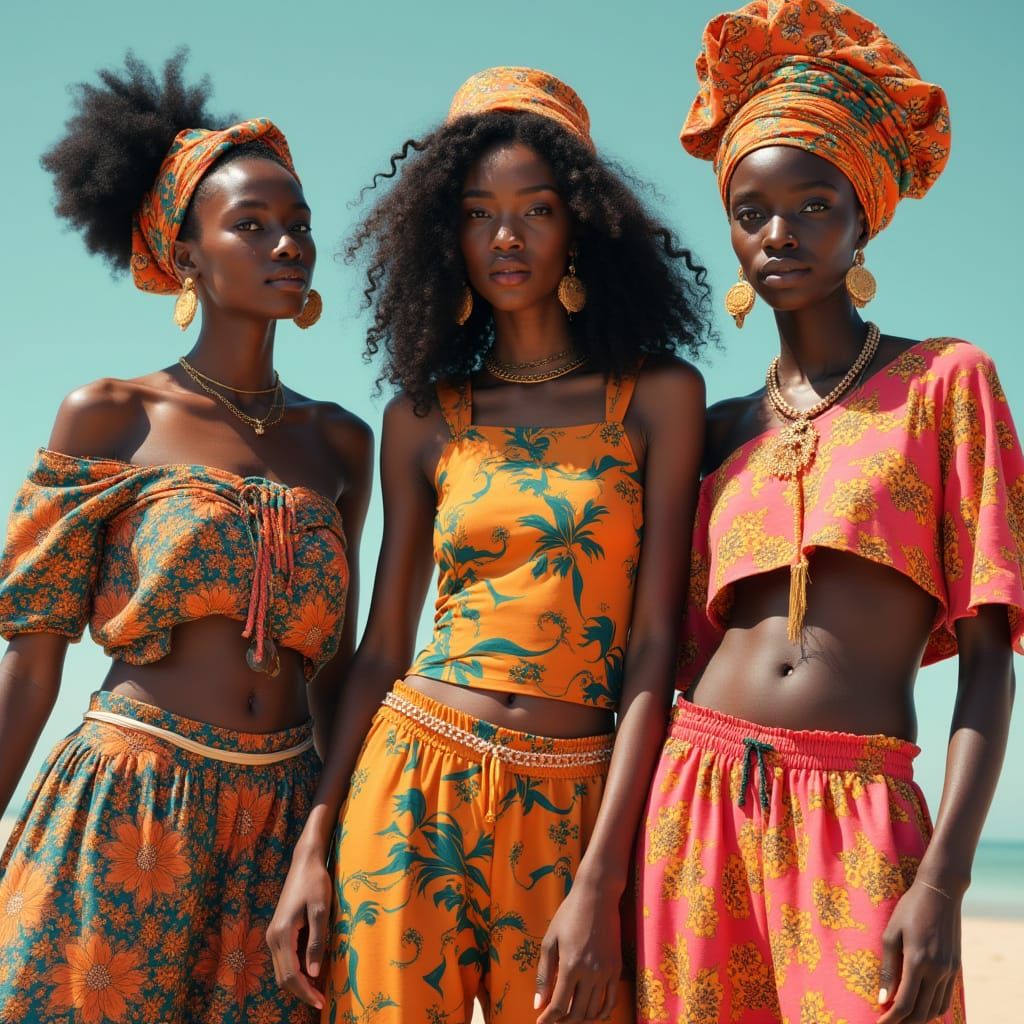 Vibrant Summer Fashion Show Inspired by Senegalese Culture a...