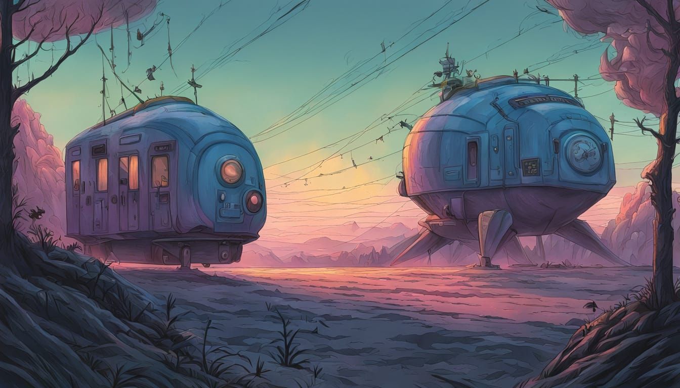 Post apocalyptic scenary