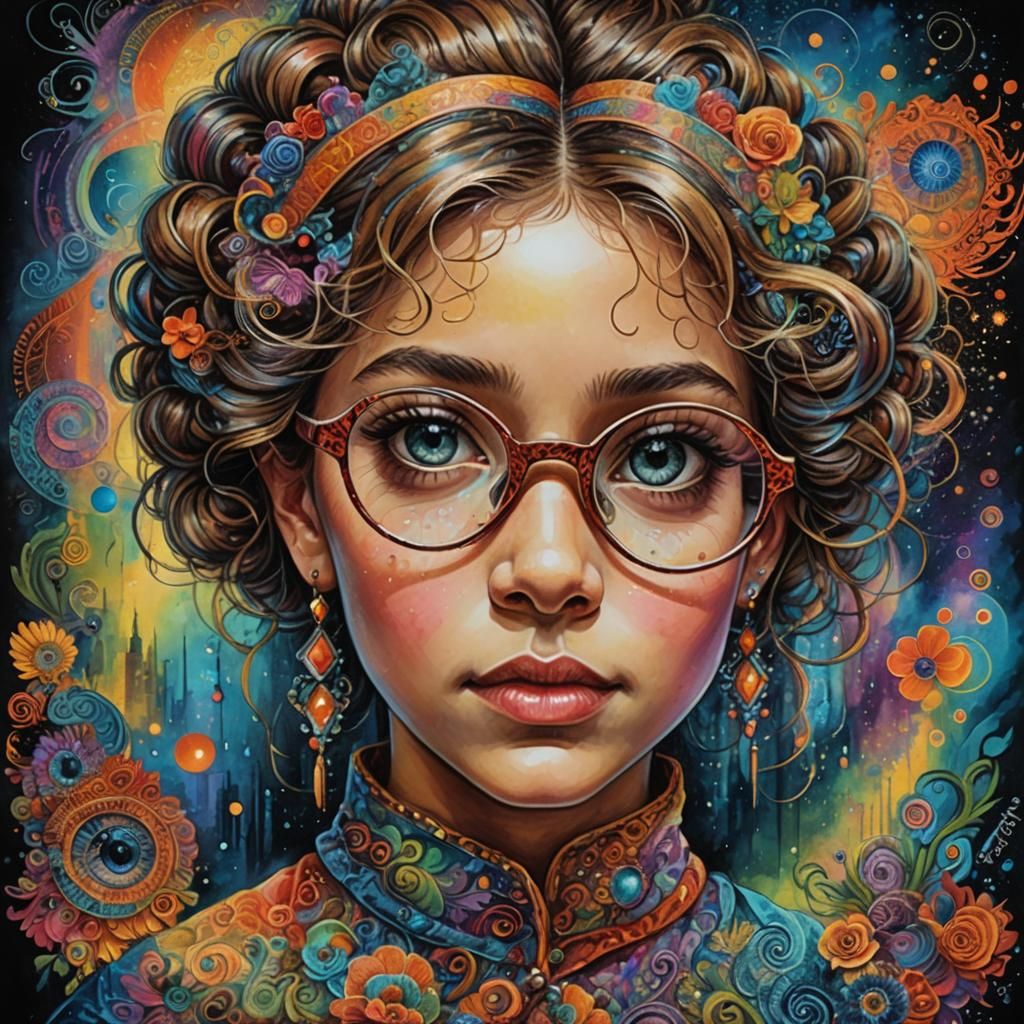 Girl With Glasses 2
