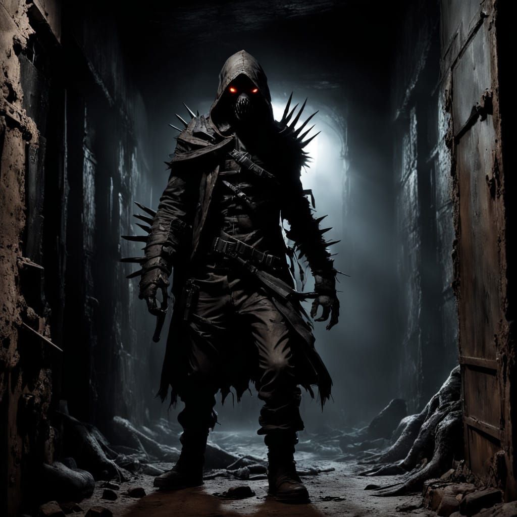 Dark Abyss Horror: Shadow Stalks with Clawfingers