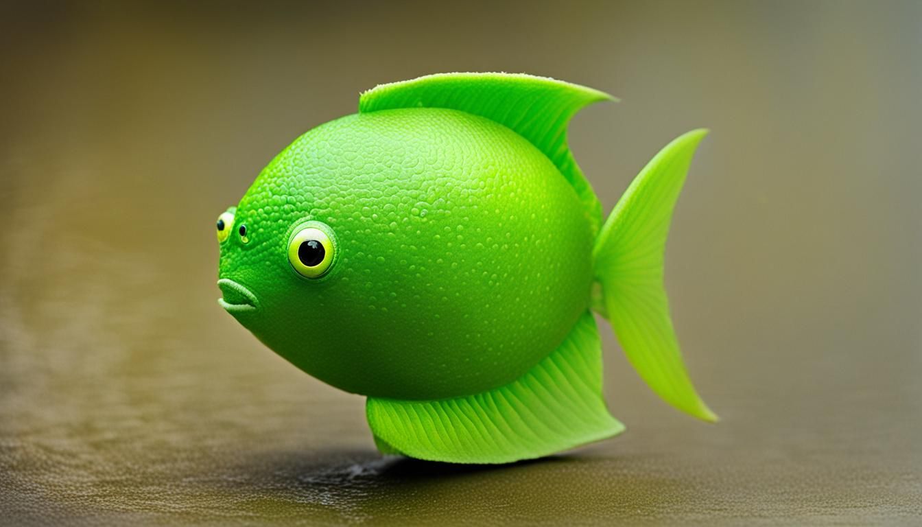 Lime Fish: An AI-Generated Aquatic Fruit