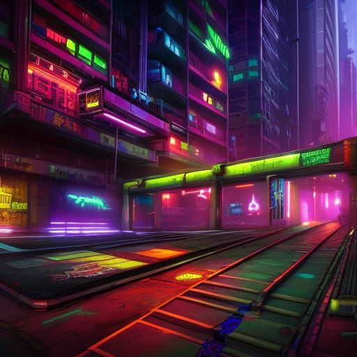 Neon City #7