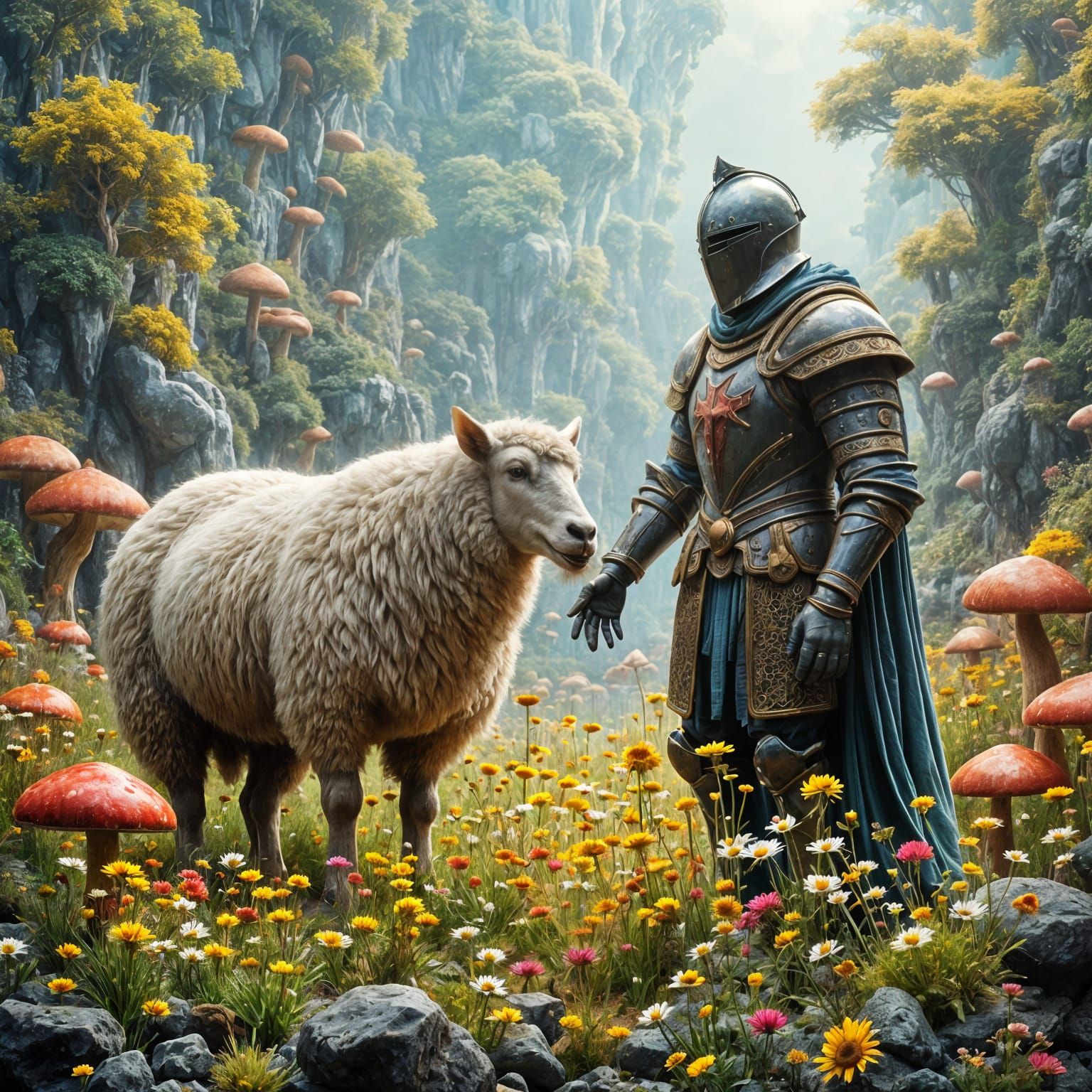 “You can sniff my hand all you want, friend, but that’s wher...