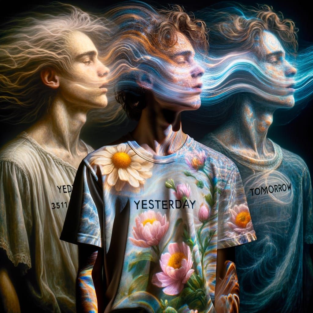 Timeless Moments in Shifting Holographic Projections