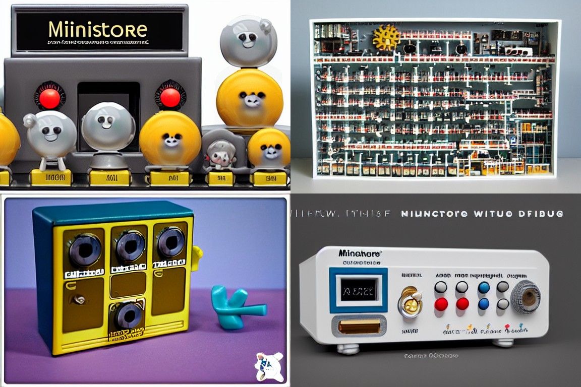 AI Generated Miniaturecore Scene