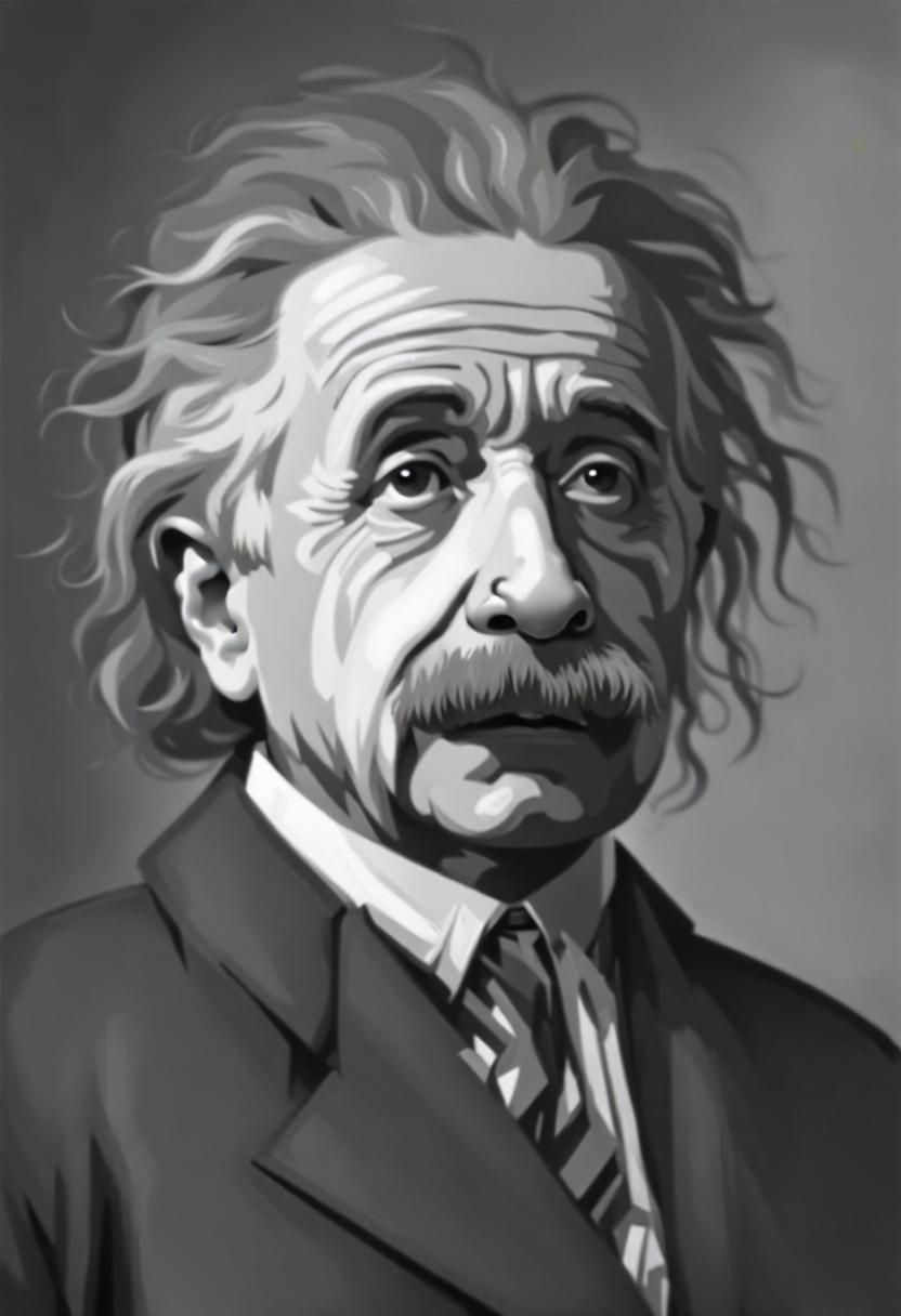 Albert Einstein Portrait