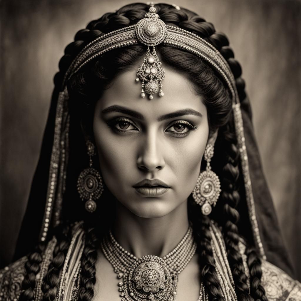 A beautiful Sasanian Empire Native Persian nobility,