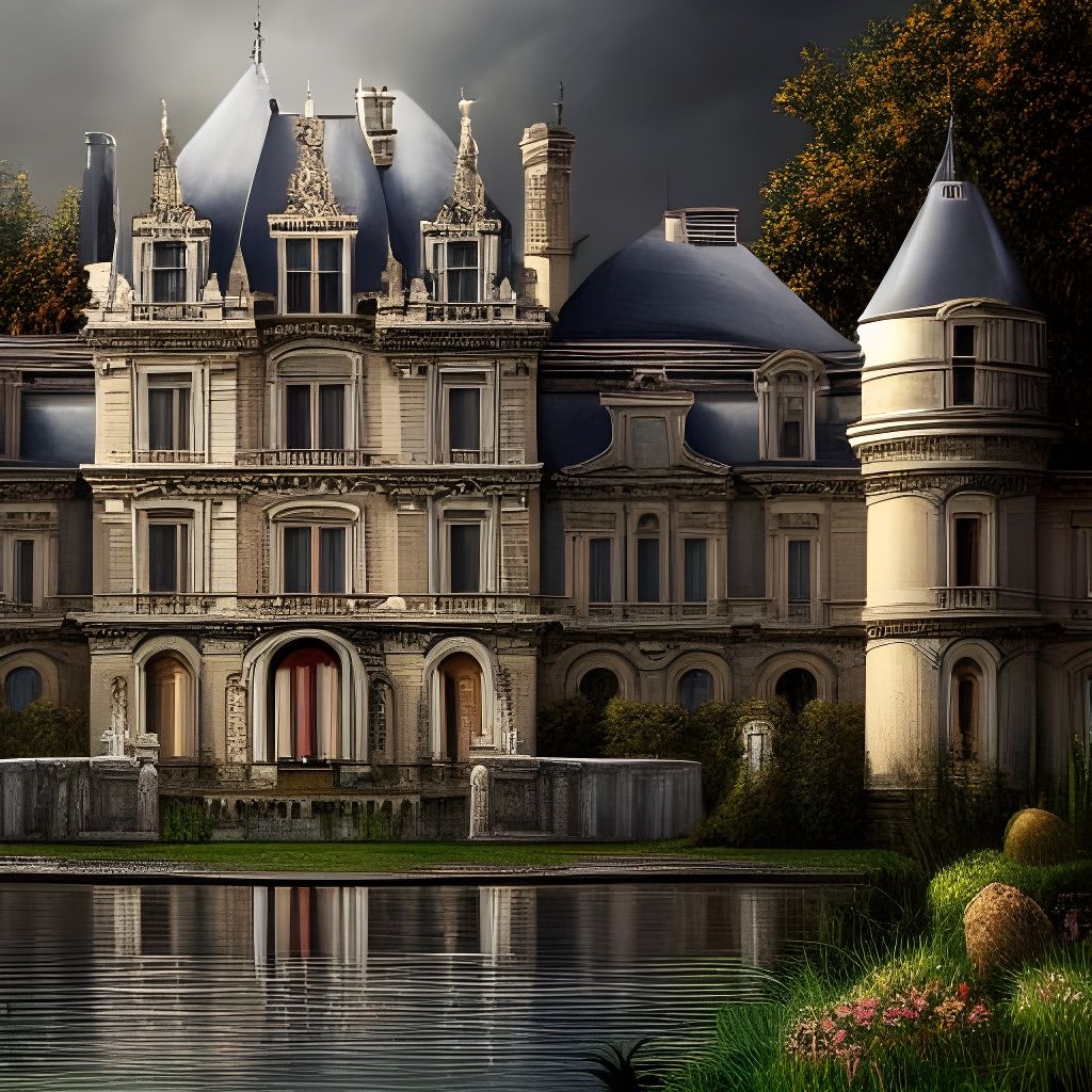 Epic Chateau: Dramatic Digital Matte Painting