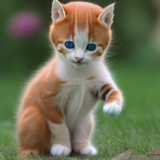 Kittens Playing: Visionary Art in the Backyard