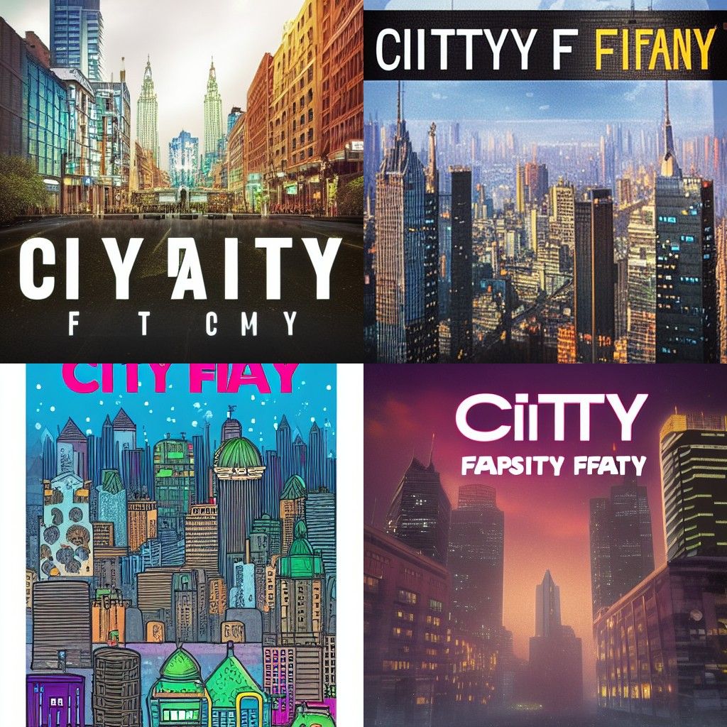 City Fantasy AI Image