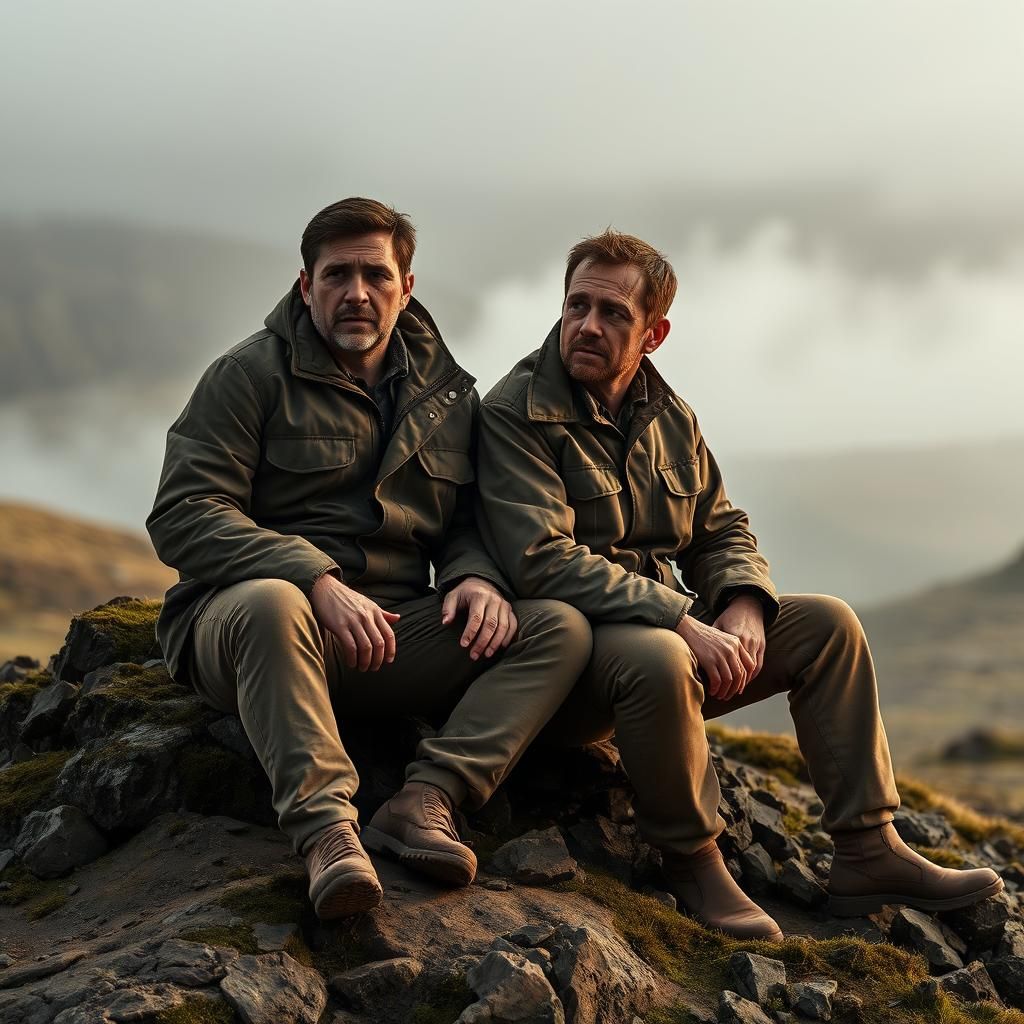 Scottish Outcrop: A Moment of Comfort