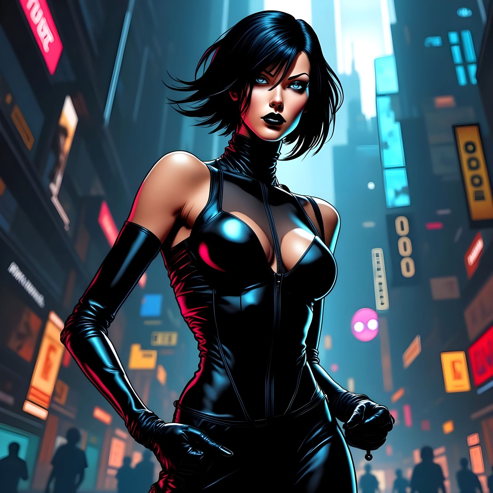 Aeon Flux Ready for Action
