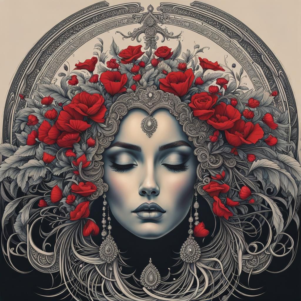 Abstract Blended Colors: Distance and Closeness