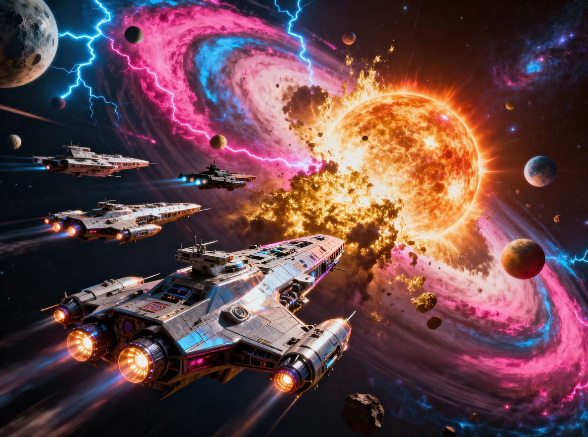 Spacecraft Witness Solar System Supernova