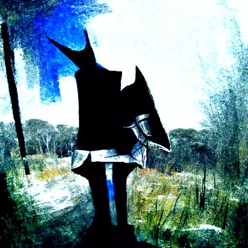 AI Generated Liminal Knight