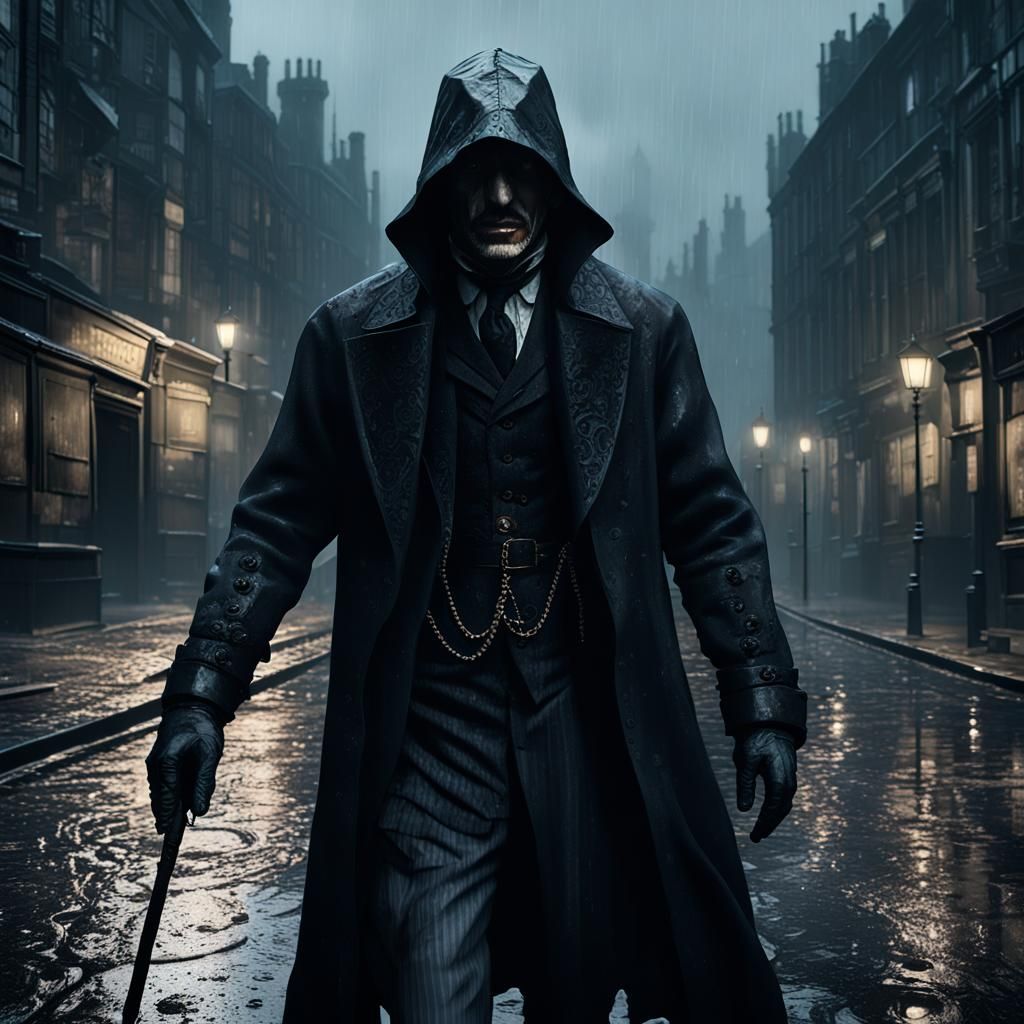 Eerie Victorian London: Jack the Ripper in Shadow