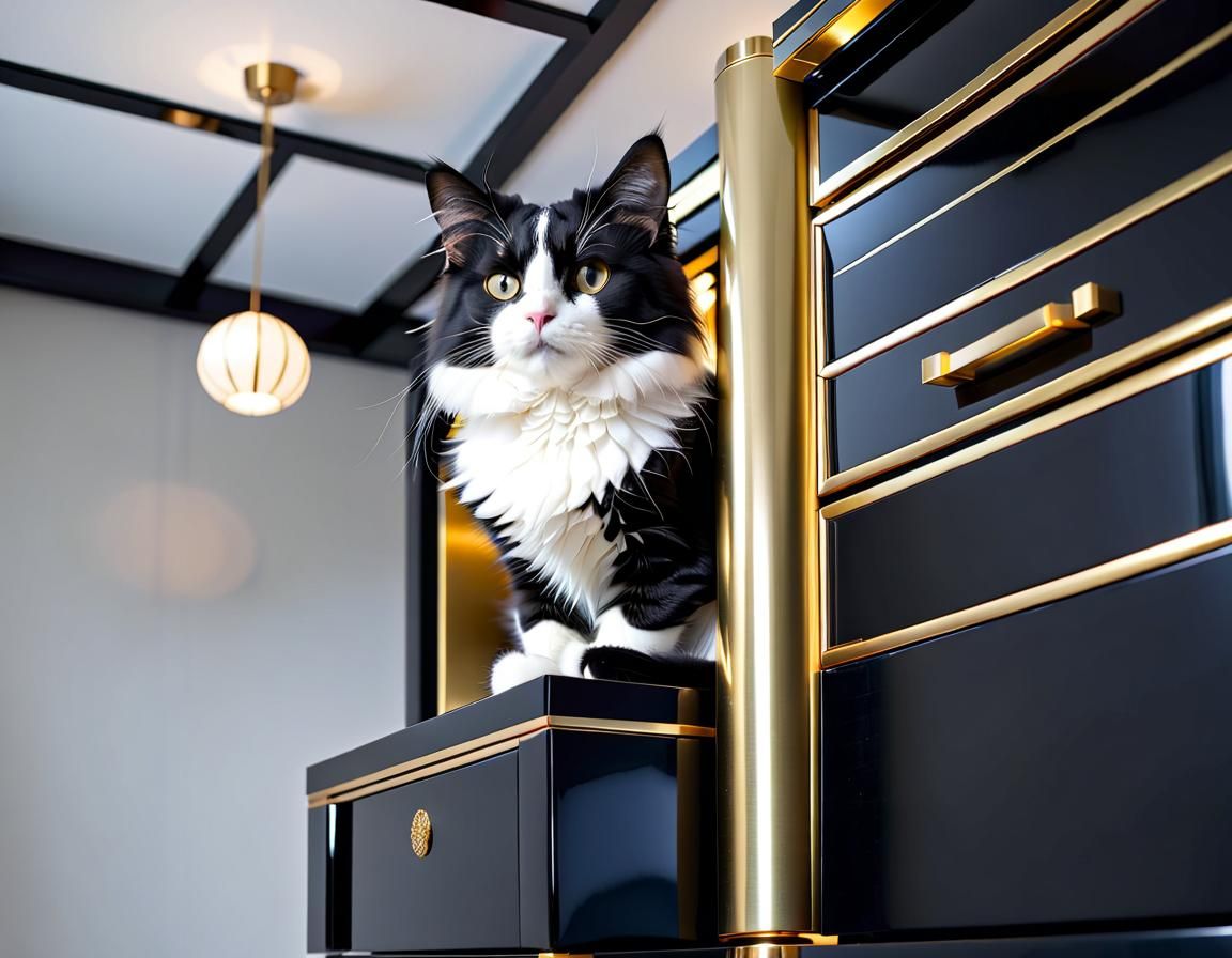 Chibi oversees my every move.