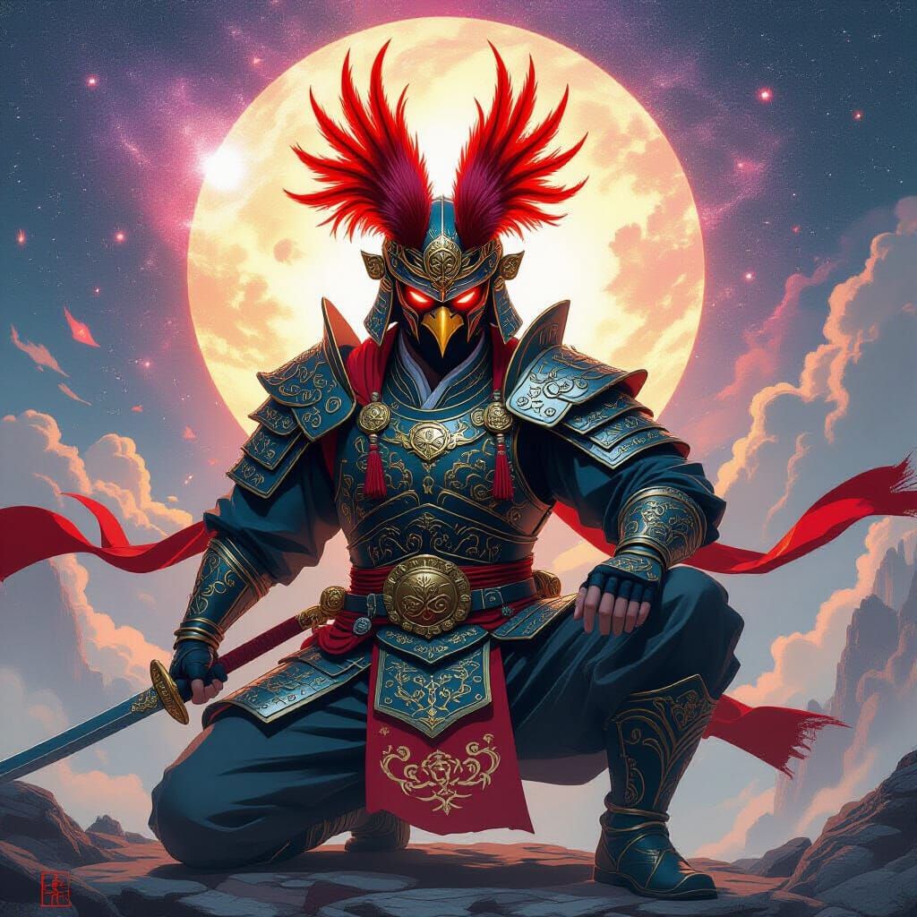 Celestial Warrior: China God of War in Galaxy