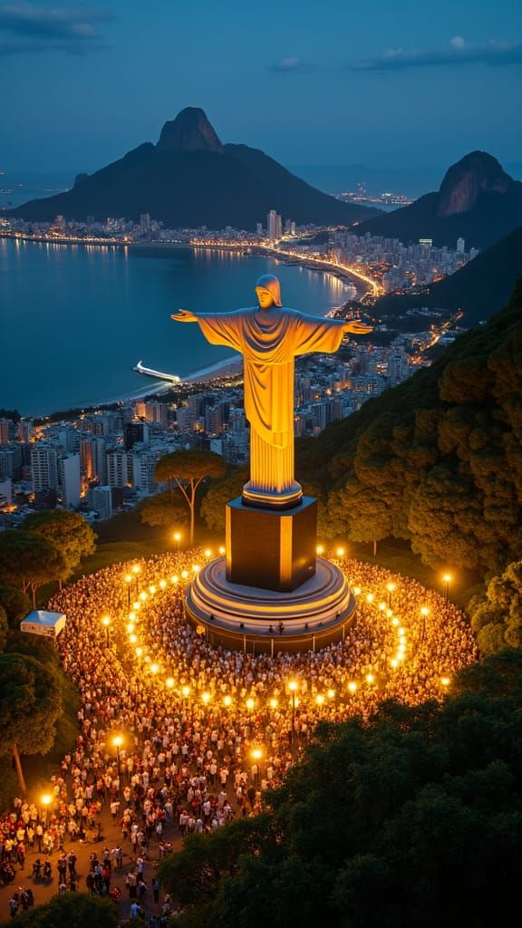 Brazilian Independence Day Celebration with Cristo Redentor