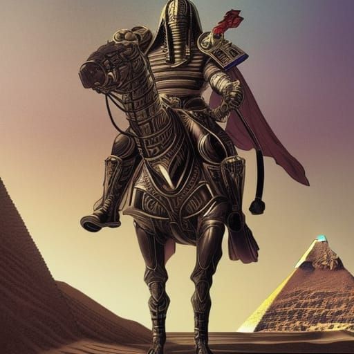 Two legged cyber horse