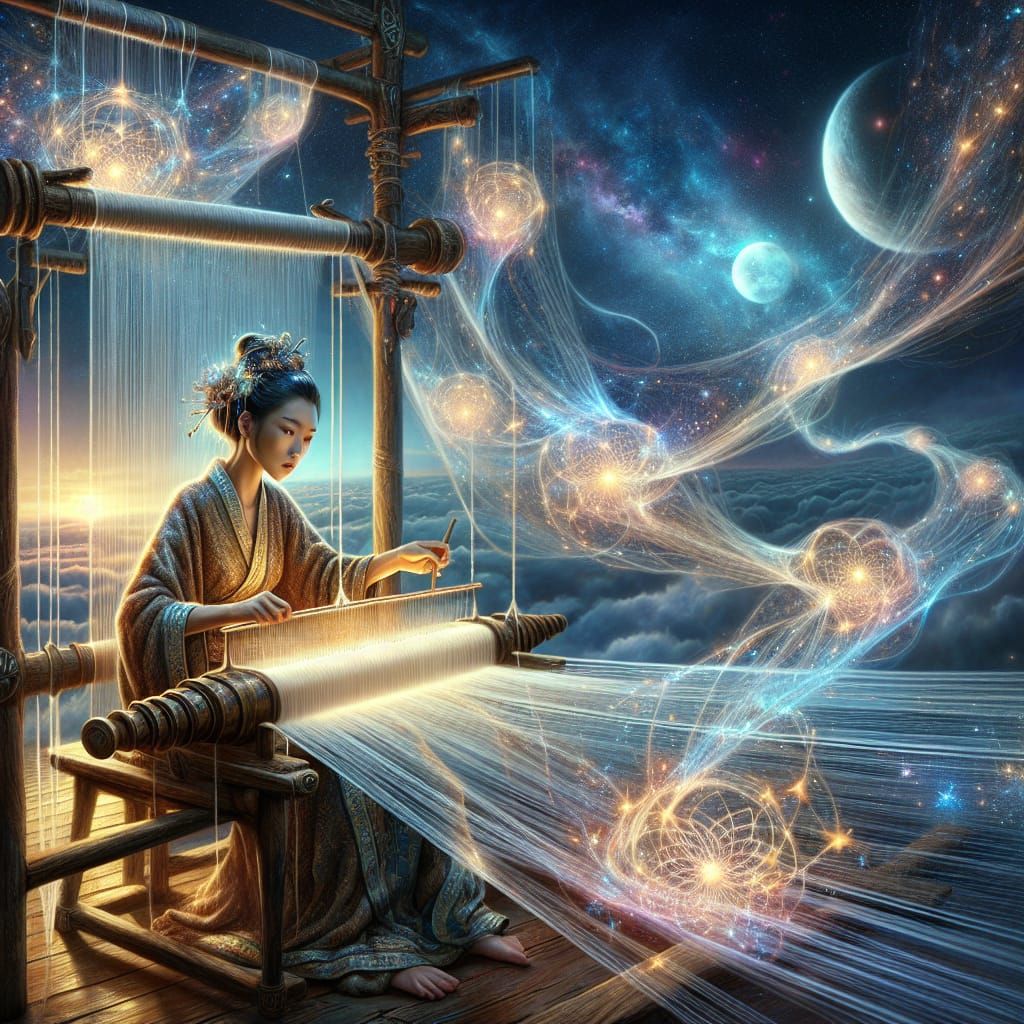 Weaving the universe