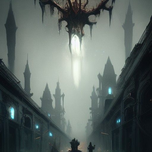 Dark Fantasy Adrenochrome Extraction: Hyperdetailed Art