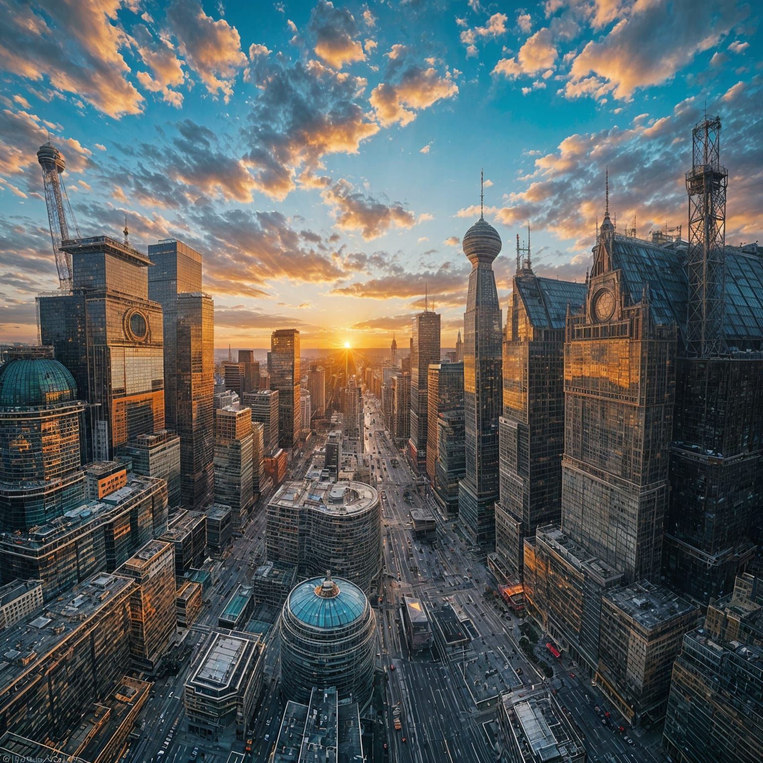 Bird's Eye View Landscape