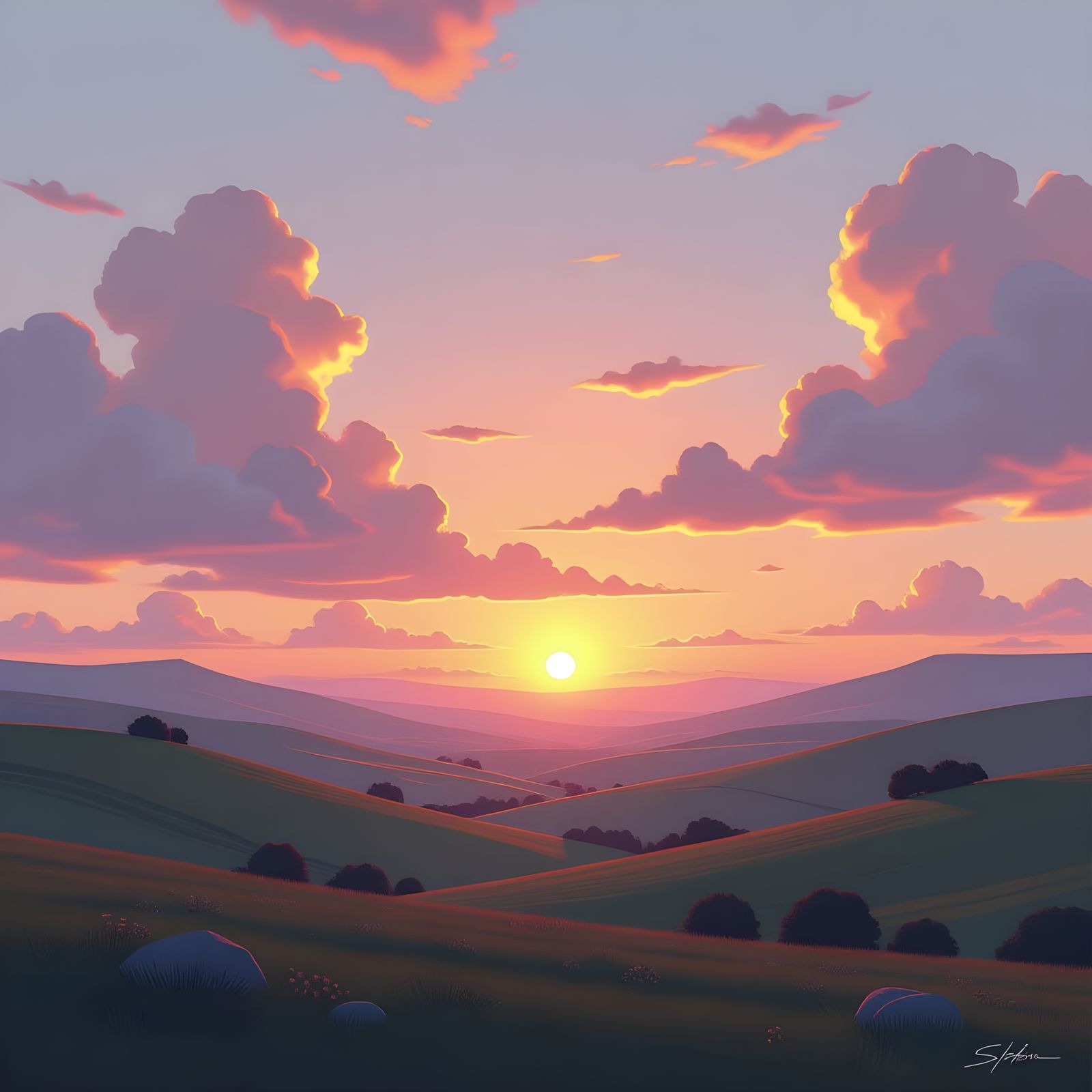 AI Generated Wallpaper Image