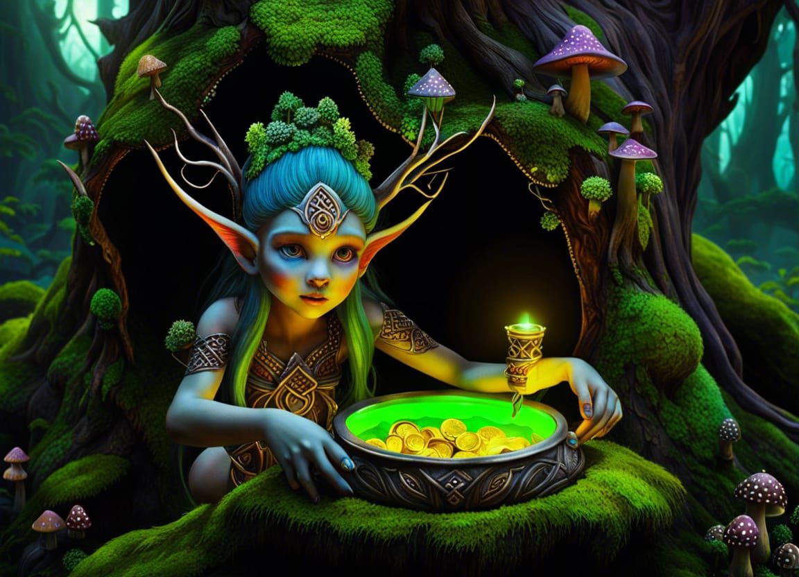 not very greedy pretty goblin