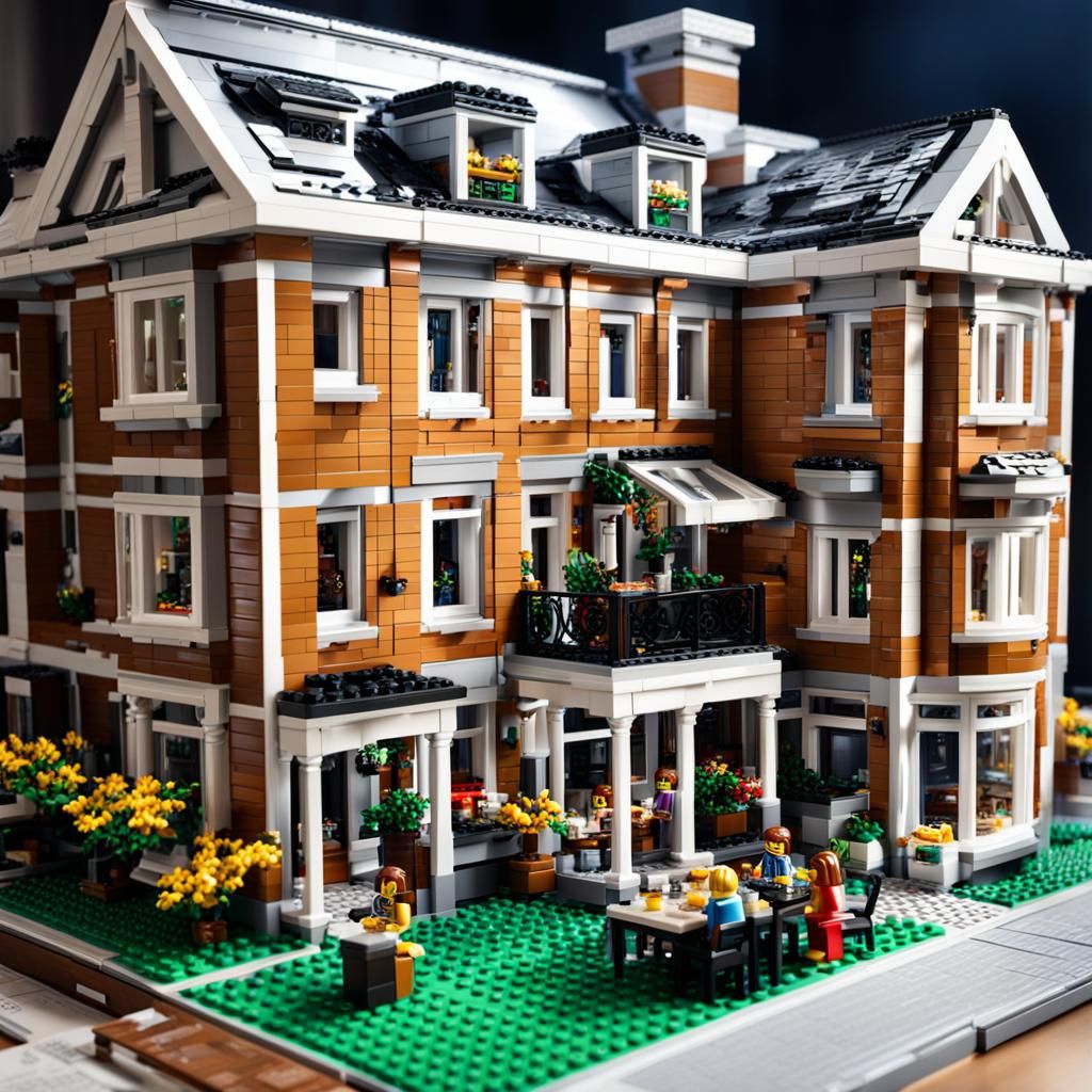 Hyperrealistic Lego Recreation of Desperate Housewives