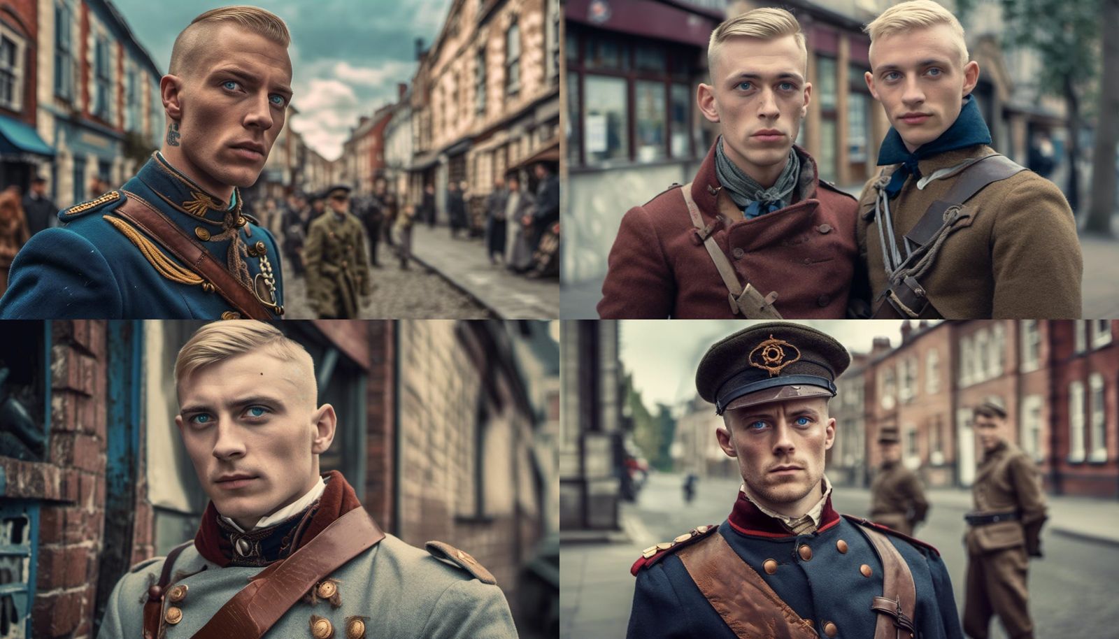 Edwardian Soldier in Steampunk Apocalypse Style