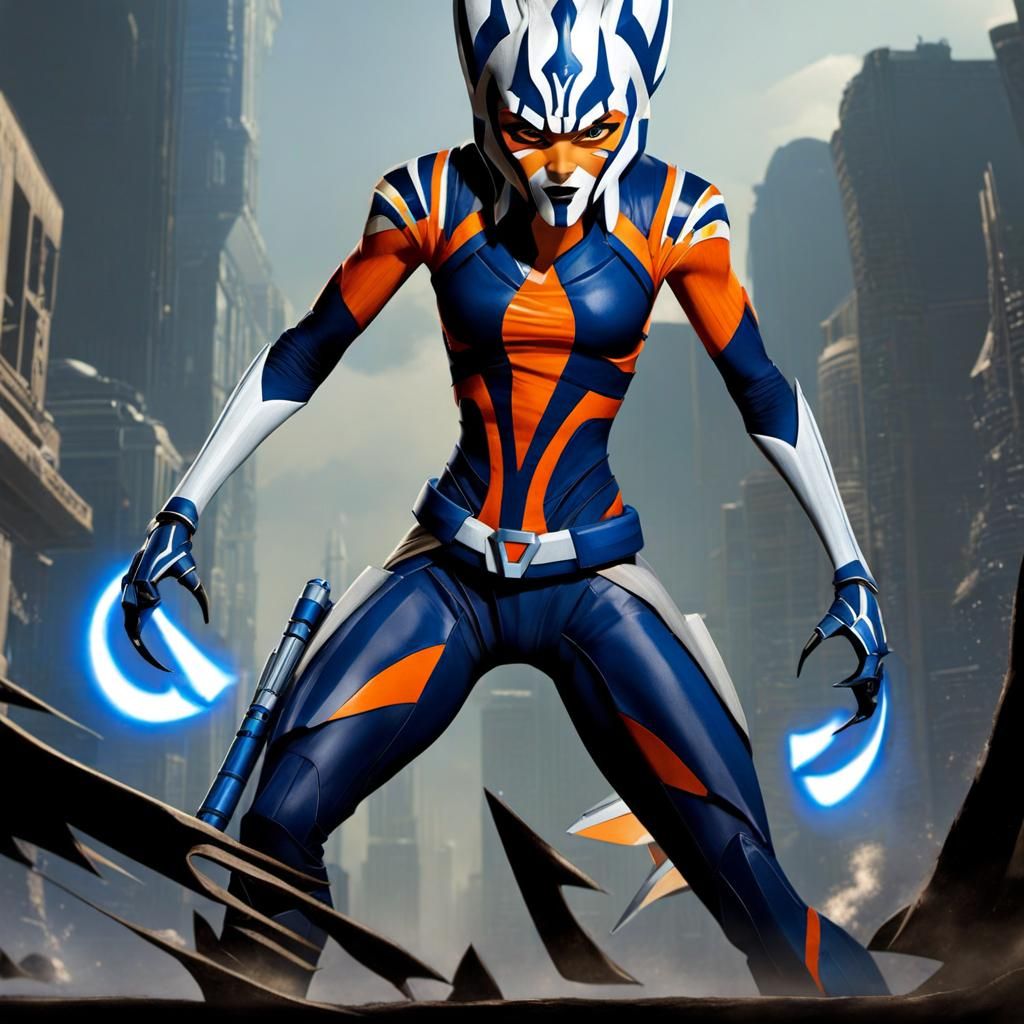 Venom Symbiote Merged with Star Wars Ahsoka