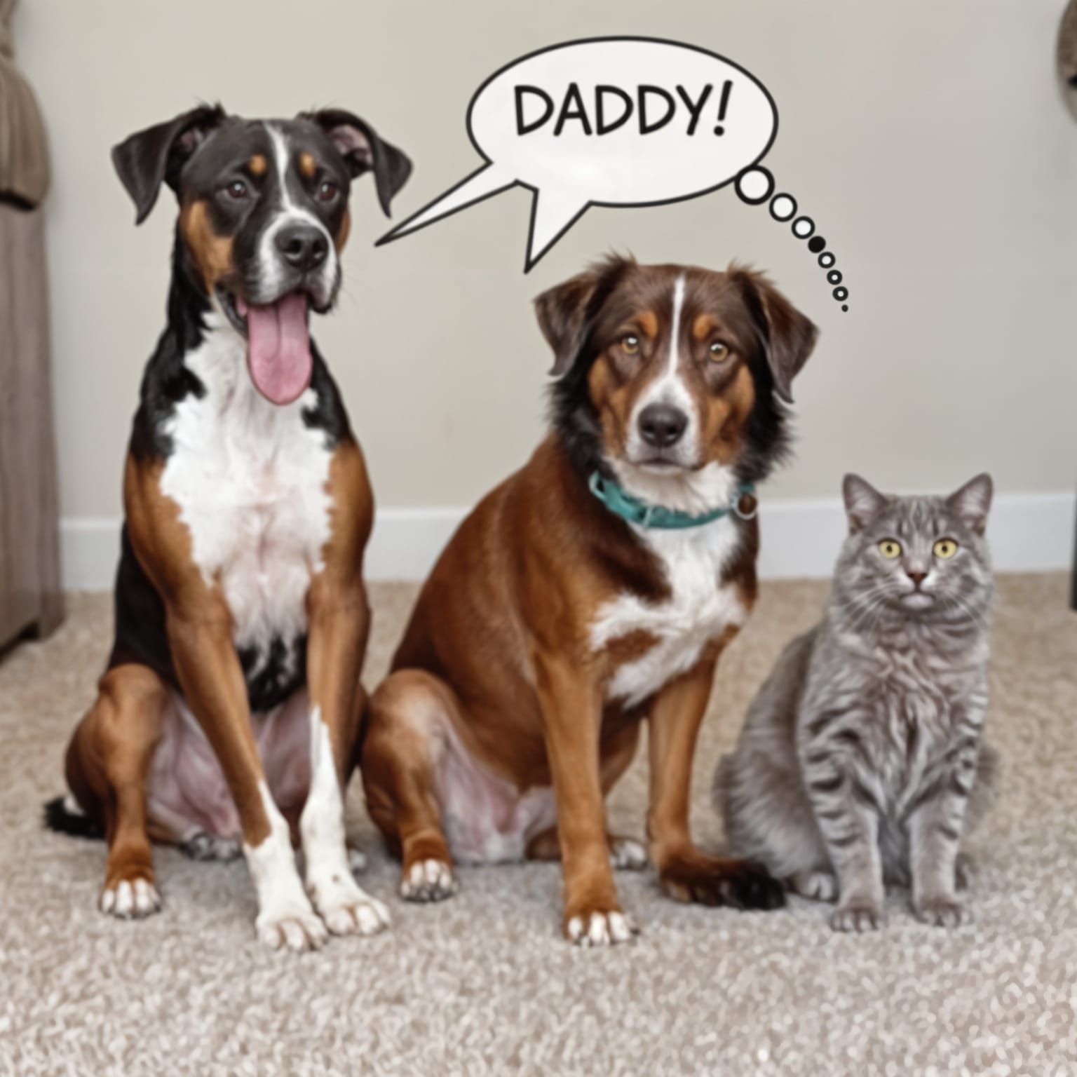 A Simple Beige Wall in a Monochromatic Style