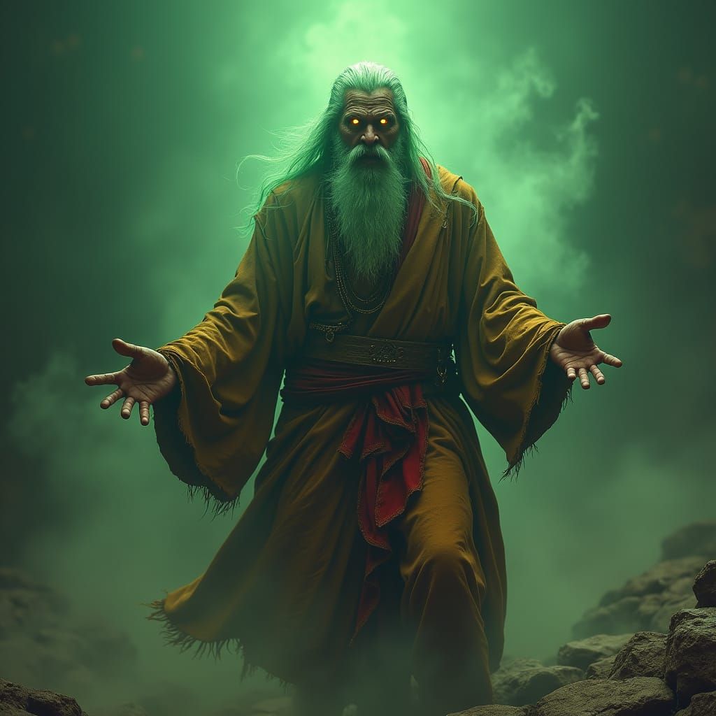 Menacing Tantrik Baba Summons Dark Powers