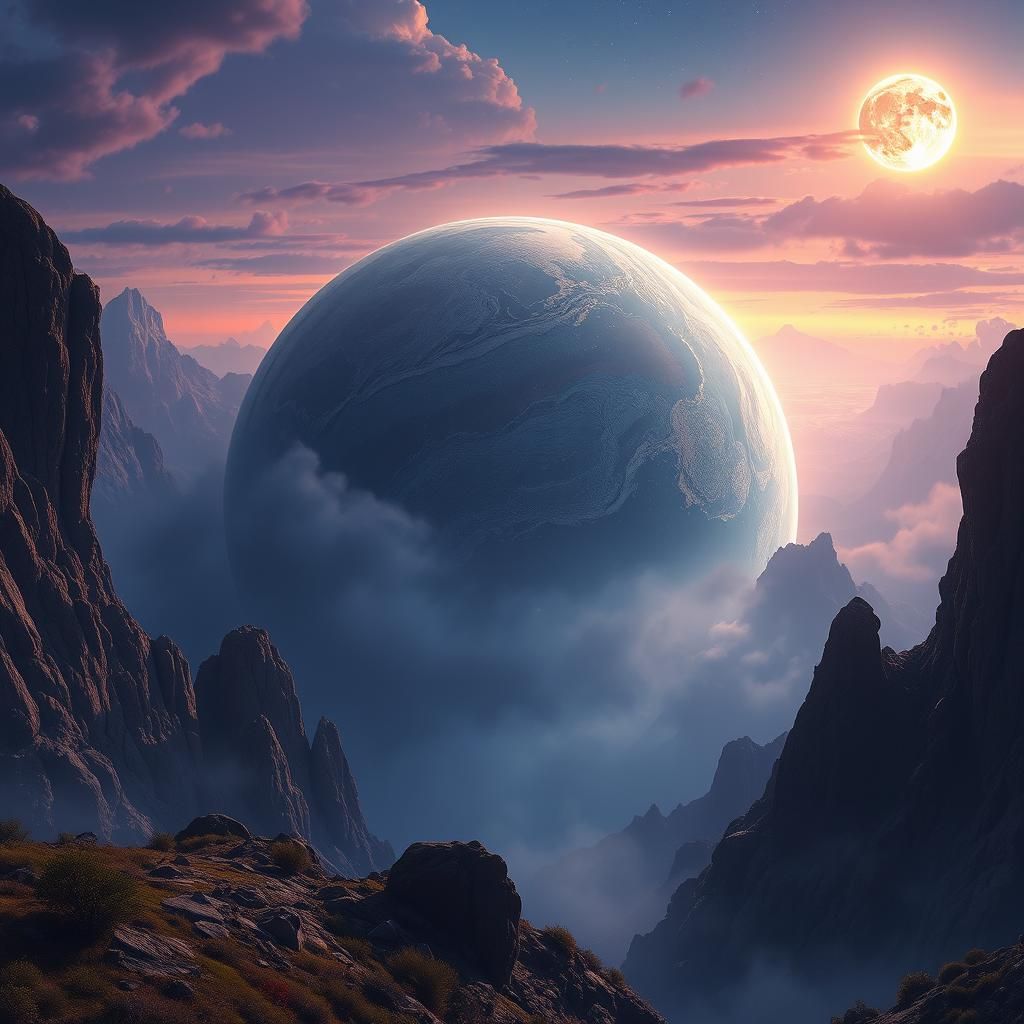 Mystical Planet Terra Concept Art
