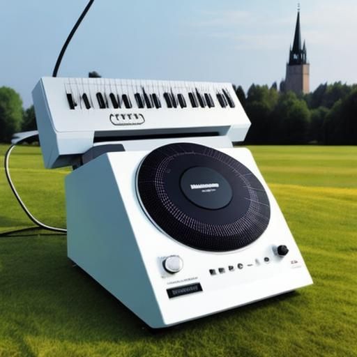 Abstract Electronic Music Visualization