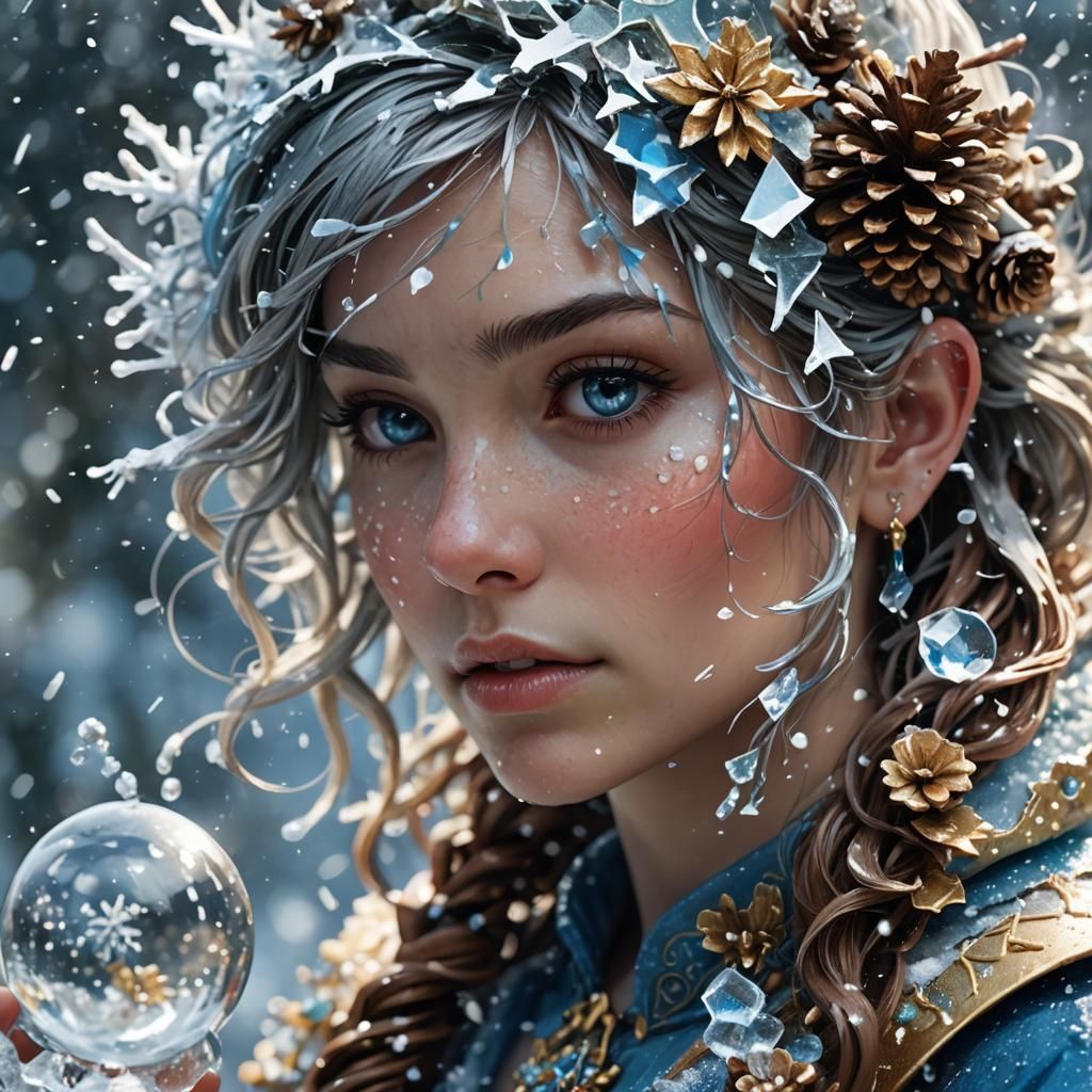Breaking the Snow Globe: Whimsical Fantasy Art